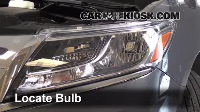 2013 Nissan Pathfinder SV 3.5L V6 Lights Highbeam (replace bulb)
